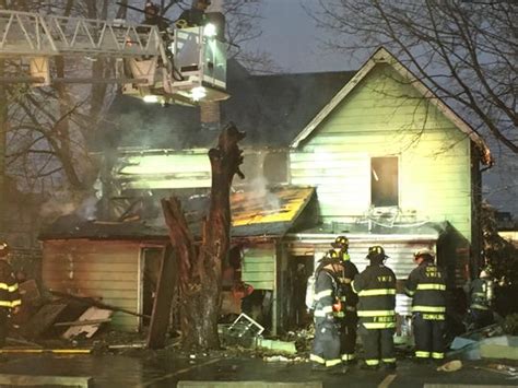 Port Chester House Fire Erupts