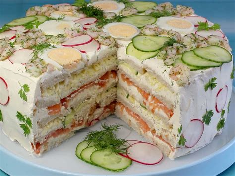 Einige technologien, die wir einsetzen, sind notwendig, um wichtige funktionalität bereitzustellen, z. Rezept: Festliche Sandwichtorte mit Lachs und Frischkäse ...