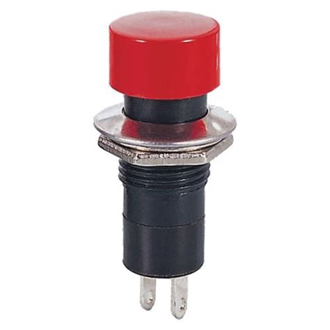 Push Button Switch Red Onoff Spst 2p 3a 125vac Pn Ces 66 2408