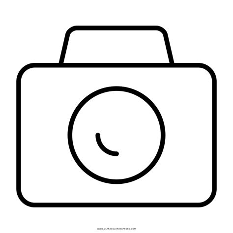 Printable Camera Coloring Page