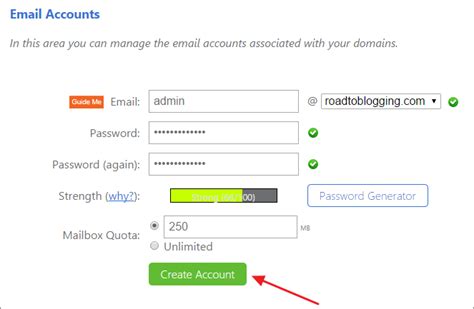 How To Create A Free Email Account With Own Domain Name Roadtoblogging