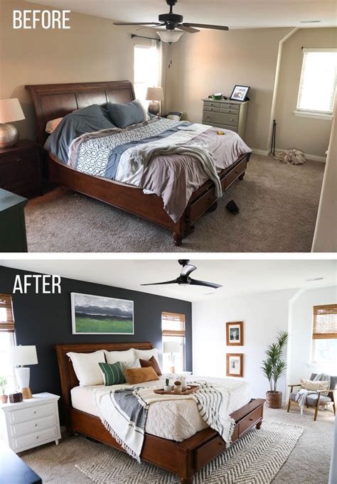 An Amazing Master Bedroom Makeover This Natural And Modern Style