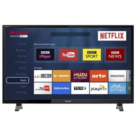 Sharp 32 Inch Smart HD Ready LED TV With Freeview HD 169 At Tesco
