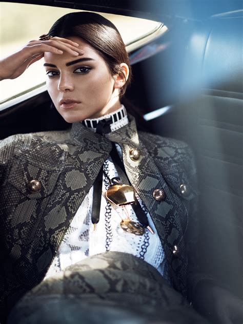 Wallpaper Kendall Jenner Women Brunette Model Inside A Car