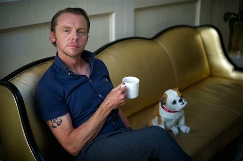 Photos Actor Simon Pegg La Daily News Media Center Simon Pegg