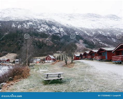 View Of Olden In Norway Stock Photo Image Of Winter 173208482