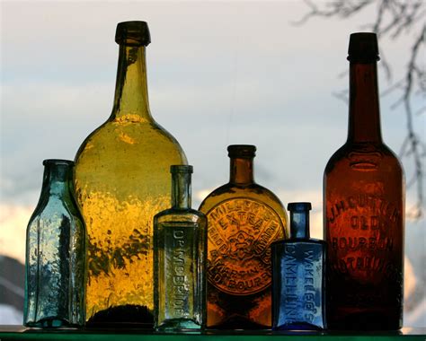 Utah Antique Bottle Cliche: Whittled Western Antique Bottles