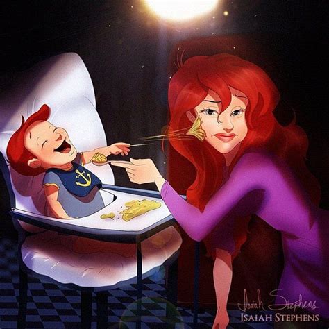 As Es C Mo Las Princesas De Disney Lucir An Si Fueran Madres Sus