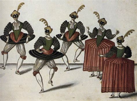Displaying Sophistication With Masks And Curtsies The Early History Of