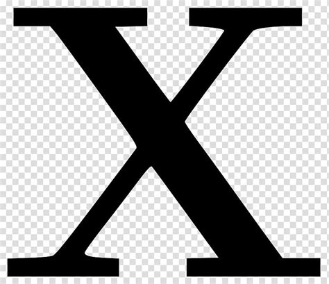 Letter X Alphabet X Transparent Background Png Clipart Hiclipart