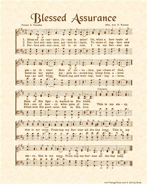 Top 10 Blessed Assurance Hymn Ideas And Inspiration