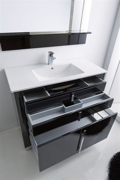 Find great deals on ebay for white gloss bathroom vanity unit basin. Roma bathroom vanity 40". Black high gloss lacquered ...