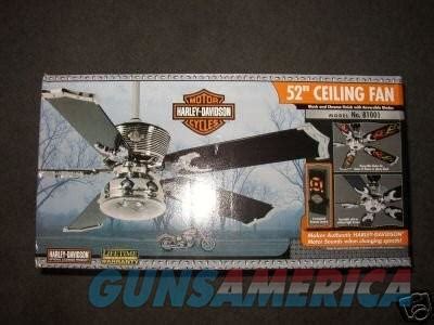 Harley davidson motorcycle ceiling fan / light with remote. Harley-Davidson Ceiling Fan with Remote - Chrom... for sale