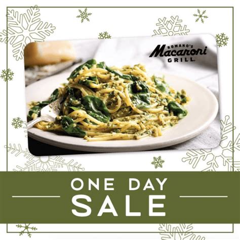 I can almost taste the creamy fettuccine alfredo with shrimp even now, yum! Macaroni Grill gift card deal: 25% off + bonus card! Dec 12 only • Bargains to Bounty