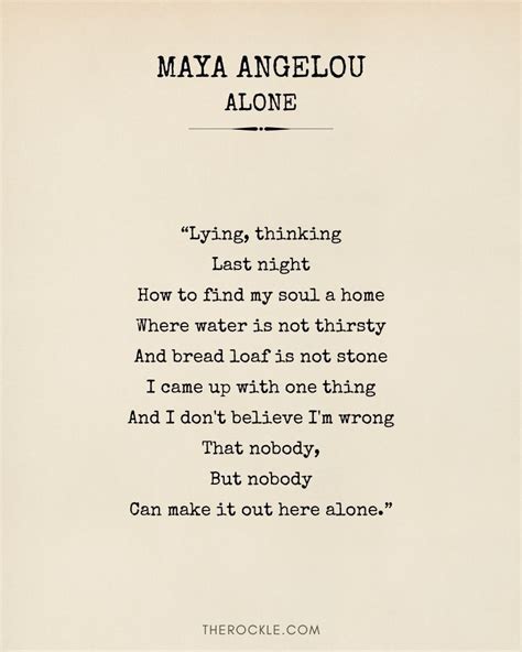 Poemas De Maya Angelou