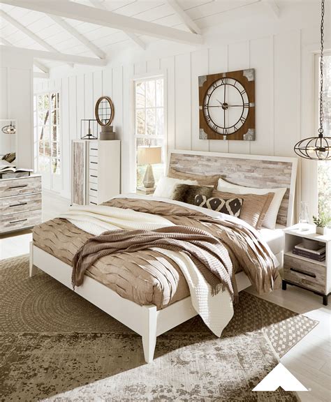 North shore 6 pc bedroom set: Evanni Rustic Master Bedroom by Ashley Furniture. | # ...