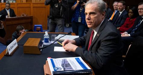 Watch Live Doj Inspector General Michael Horowitz Testifies On Capitol