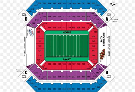 Bucs Stadium Seating Map