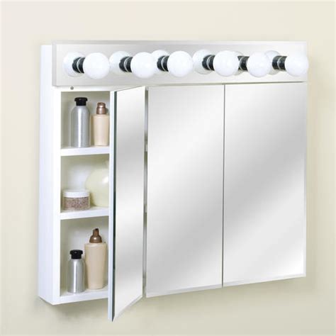 Maybe you would like to learn more about one of these? Zenith 36"W x 30-1/2"H Tri-View Medicine Cabinet at Menards®