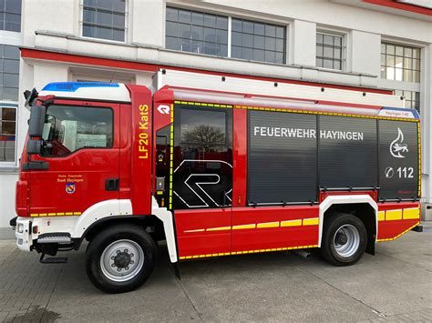 Neues Einsatzfahrzeug LF20 KatS - News | Feuerwehr Hayingen