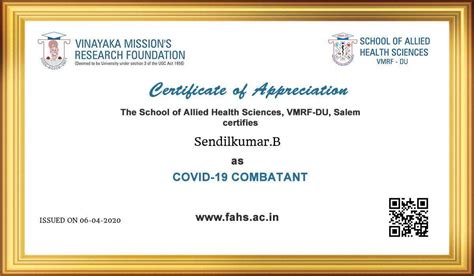 The eu digital covid certificate contains a qr code with a digital signature to protect it against falsification. COVID-19 Activities - Faculty of Allied Health Sciences - FAHS
