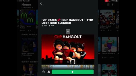 Roblox The Cnp Hangout Is Back Youtube