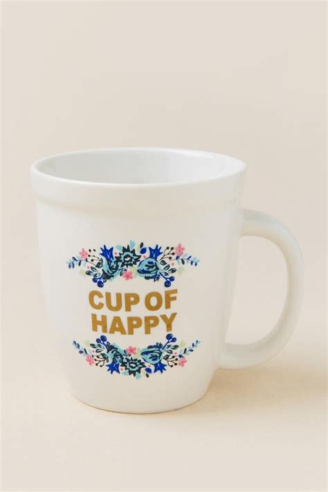 Cup Of Happy Floral Mug T Cl Mugs Tea Mugs Coffee Mug Holder