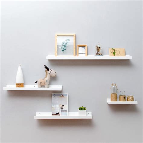 Find a wall shelf that will complement home decor be it modern, traditional, farmhouse, or bohemian. Bamboo Wall Shelf Floating Ledge Storage Wall Shelves Rack ...