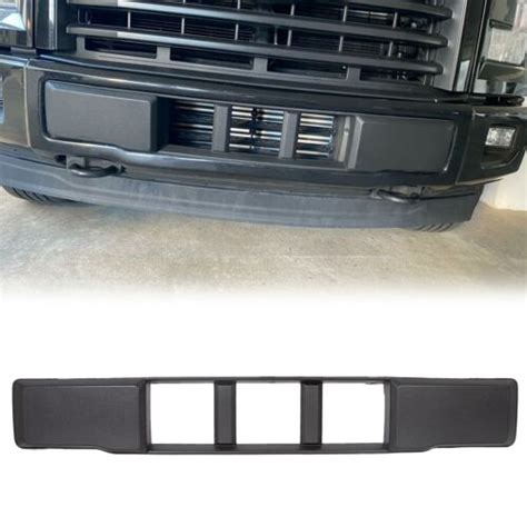 Front Bumper Cover Lower Grille Trim Panel Black For 20152017 Ford F150
