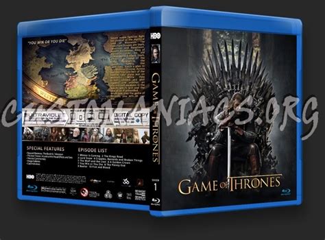 Game Of Thrones Season 1 Blu Ray Cover Dvd Covers And Labels By