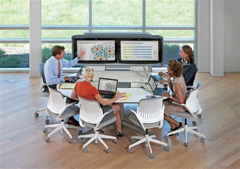 Mediascape Multimedia Conference Table With Media Hub Steelcase