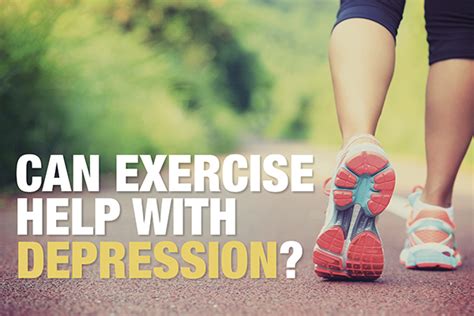 Can Exercise Help With Depression The Awareness Centre