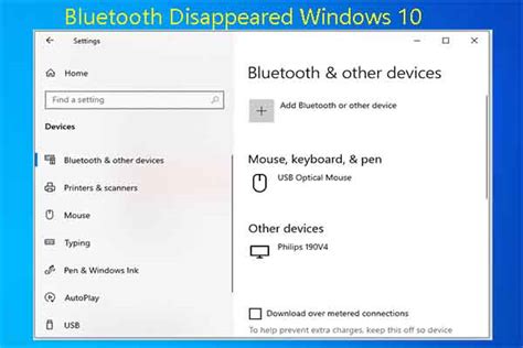 Bluetooth Disappearedmissing Windows 10 6 Selected Fixes Minitool