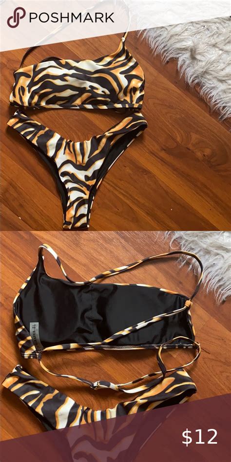 Tiger Print Bikini In Print Bikini Tiger Print Bikinis