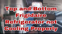 How to Fix #Frigidaire #Refrigerator Not Cooling Properly | Model LFHT1817LFA