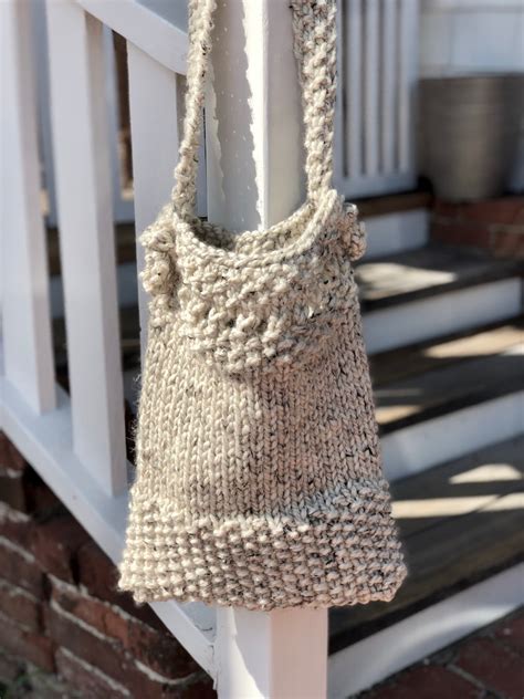 Knitted Bags Shoulder Or Cross Body Knitted Bags Small Etsy