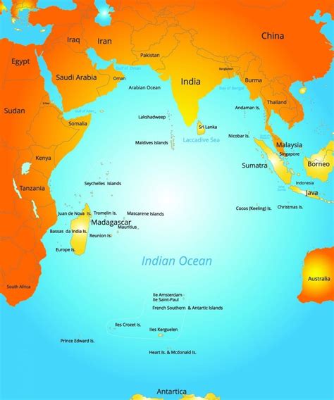 Indian Ocean Map Images And 8 Most Beautiful Indian Ocean Vacations