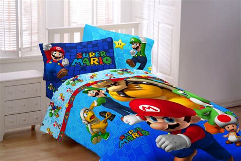 Nintendo Mario Twinfull Comforter Home Bed And Bath Bedding