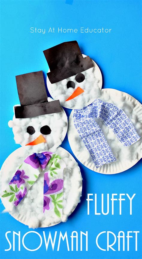 Therefore, i thought i'd highlight the learning activities that i think would work well with toddlers and preschoolers, including a couple of our own. Fluffy Paper Plate Snowman Craft - Stay At Home Educator