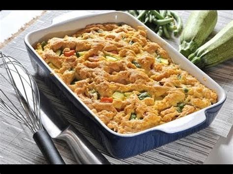Recetas light y cocina sana. Pastel de vegetales - recetas de cocina vegetariana - YouTube