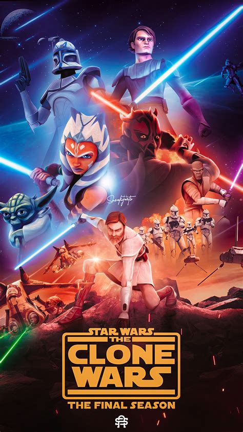 Angelanne Wallpaper Star Wars The Clone Wars Season 7 Poster