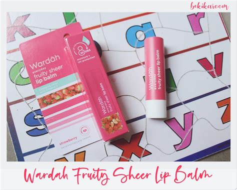Lip balm merupakan pelembab bibir yang digunakan untuk menjaga kesehatan bibir. PELEMBAB BIBIR FAVORIT, WARDAH EVERYDAY FRUITY SHEER LIP ...
