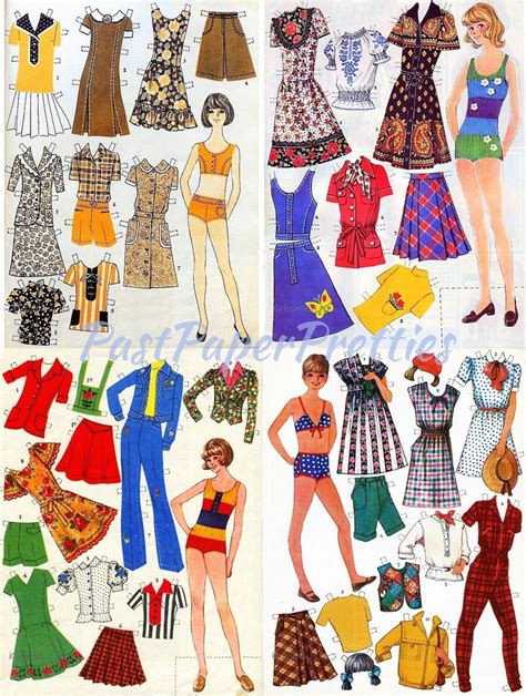 Vintage Printable Paper Dolls Cute Russian Girls And Etsy My Xxx Hot Girl