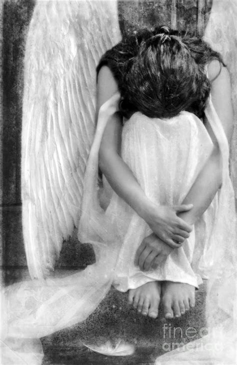 Sad Angel Woman Photograph By Jill Battaglia Fine Art America