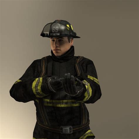 Enjoy a variety of exciting game modes with all free fire players via exclusive firelink technology. Fireman Rig 3D Model rigged MAX OBJ 3DS FBX LWO LW LWS MA ...