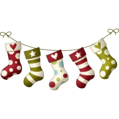 Christmas Stockings Christmas Socks Christmas Stocking Clipart