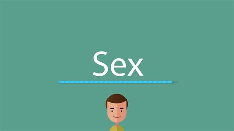 How To Pronounce Sex Youtube