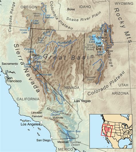 Island Biogeography Of The Great Basin Geography Realm