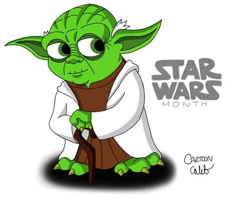 Yoda Star Wars Month By Cartooncaleb On Deviantart
