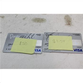 A digital reward website is available for 24/7 balance check, so that recipients can monitor the funds spent — and enjoy their gift card to the max. Vanilla Visa Debit Gift Card, 2 Pieces | Property Room